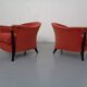 Set of Progetti Lounge Chairs by Umberto Asnago for Giorgetti, 1980s, Set of 2