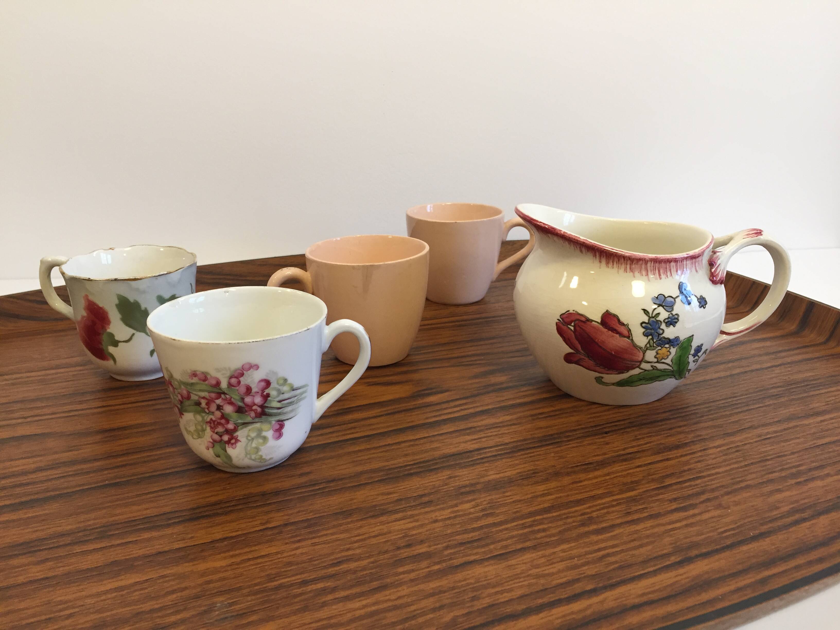 Gien coffee service from the 1930s