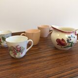 Gien coffee service from the 1930s
