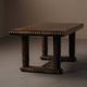 Art Deco oak table – France, 1930s–1940s