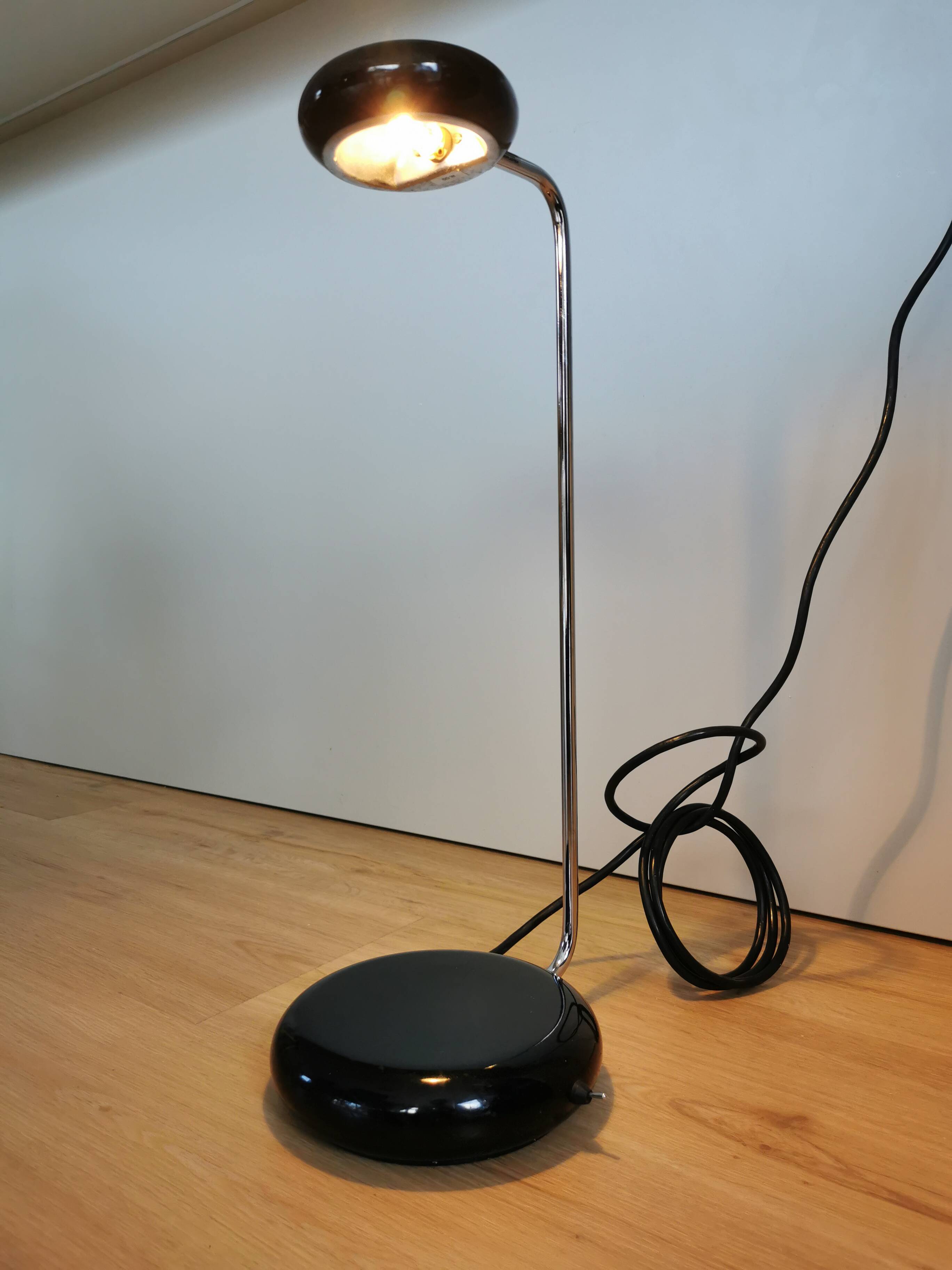 Vintage Meblo Desk Lamp: 1980s Yugoslavia Bruno Gecchelin Design