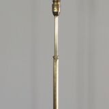 tripod floor lamp 1950 brass Maison Lunel
