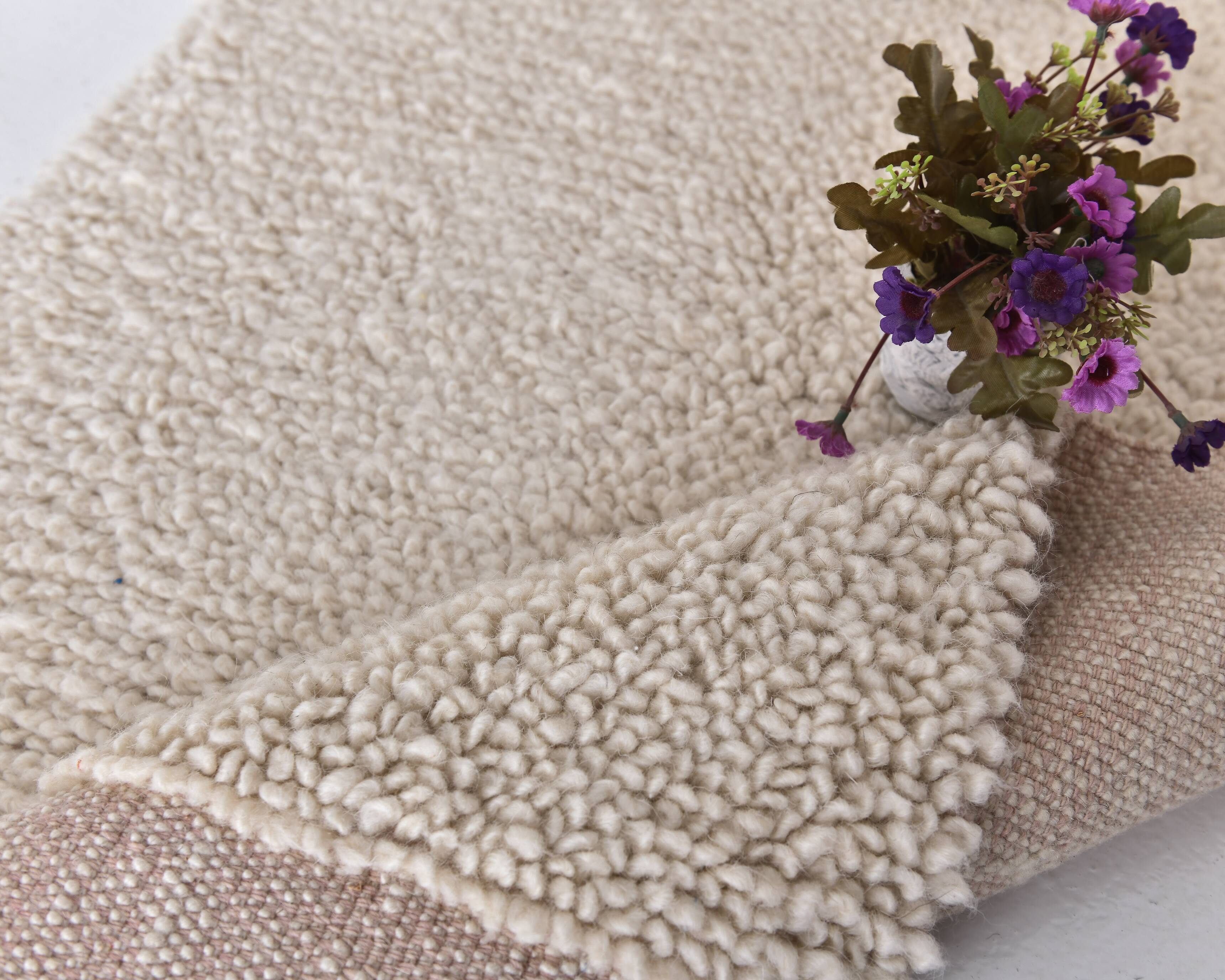 2x10 Light Pink White Vintage Runner Rug 66x309Cm