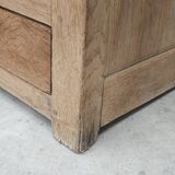Small antique buffet from the end of the 19th century restored in solid oak