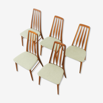 1960s dining chairs, niels koefoed