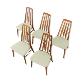 1960s dining chairs, niels koefoed