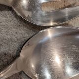 2-piece silver-plated salad serving set by Christofle Albi