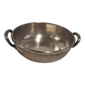 Ancien plat de service, légumier, en métal argenté, orfèvrerie Pannassier