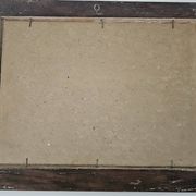 Oil Painting on Cardboard Saint Tropez - La Ponche signed Louis Millet - 60's