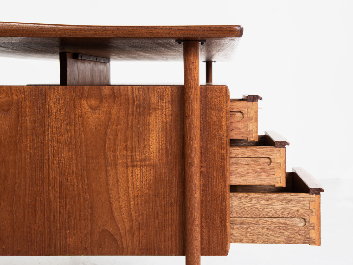 Desk in teak by Peter Løvig Nielsen