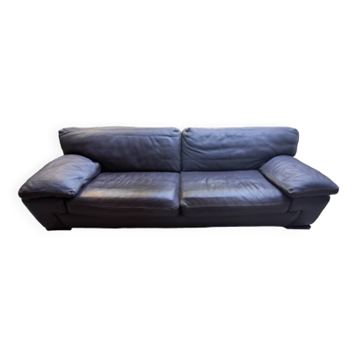 Canapé cuir marron roche bobois