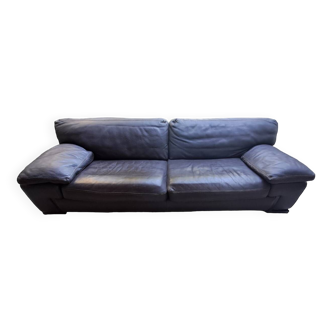 Canapé cuir marron roche bobois