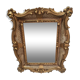 Gilded baroque mirror 60x50cm
