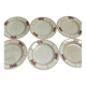 Set of 6 iron earth plates