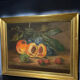 Ancient painting made by hand.