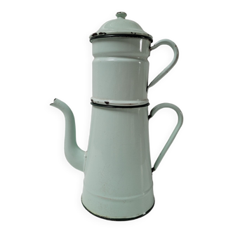 Cafetière vert menthe