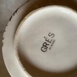 Vintage stoneware lunch cups
