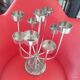 Design chandelier 9 spokes in steel