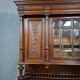 Buffet deux corps richement sculpté – Style Henri II en noyer