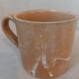 5 glazed stoneware cups