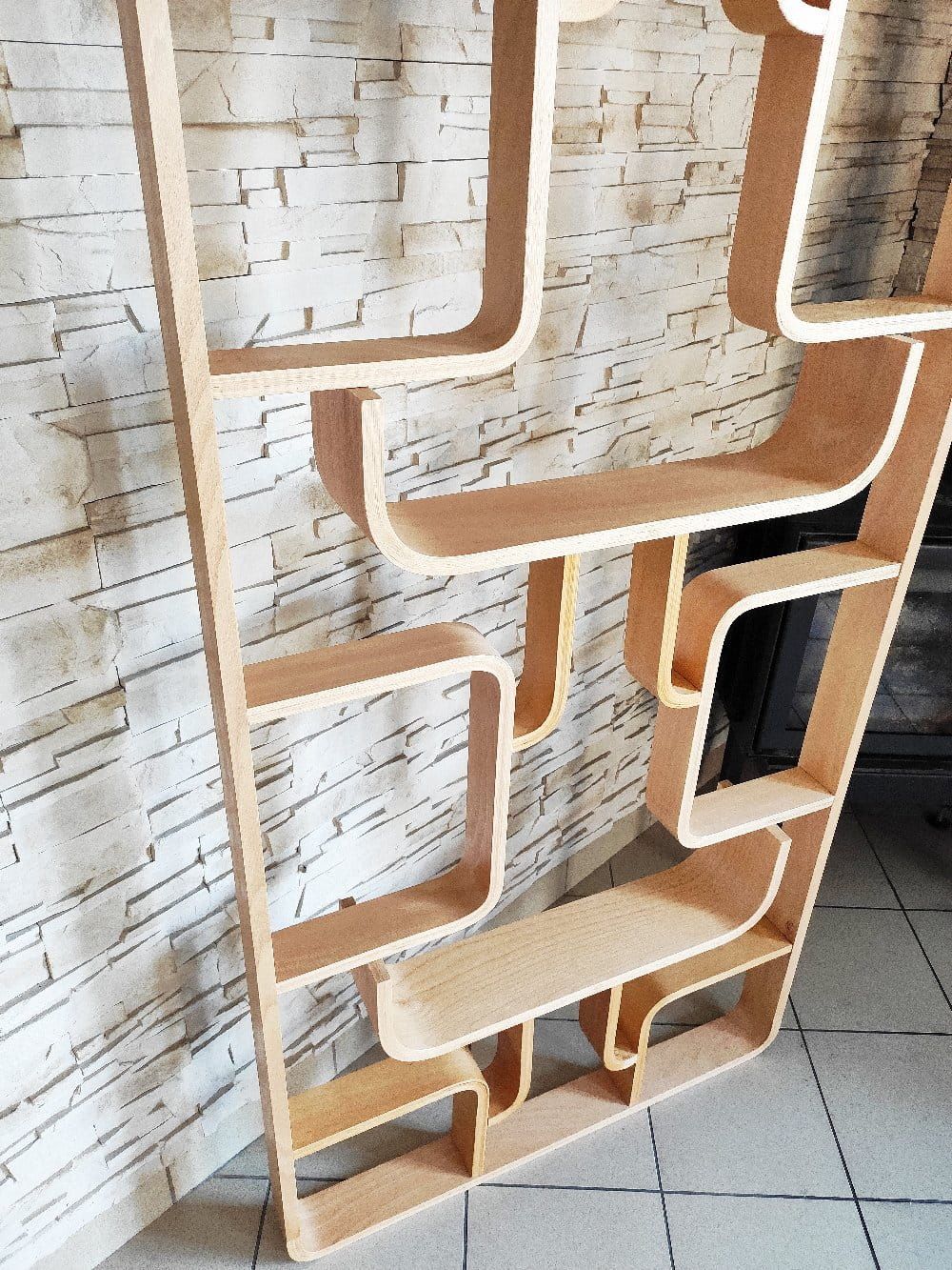 Room divider by L. Volák for Dřevopodnik Holešov, Czechoslovakia, 1960s