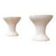 Concrete Garden Vases, 1950s, Set of 2