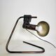 Lampe de table ajustable en bronze des années 80