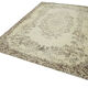Handwoven antique beige rug 208 cm x 302 cm