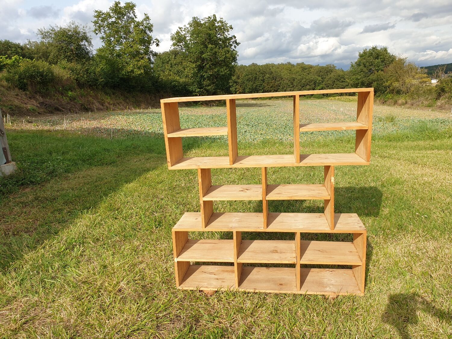 Claustra old piece of furniture workshop lockers