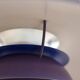Danish Pendant Lamp PH5 by Louis Poulsen in purple color