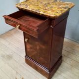 Nineteenth century bedside table