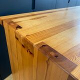 Articulated desk 1950-1960 solid pine