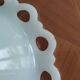 Coupe en opaline blanche