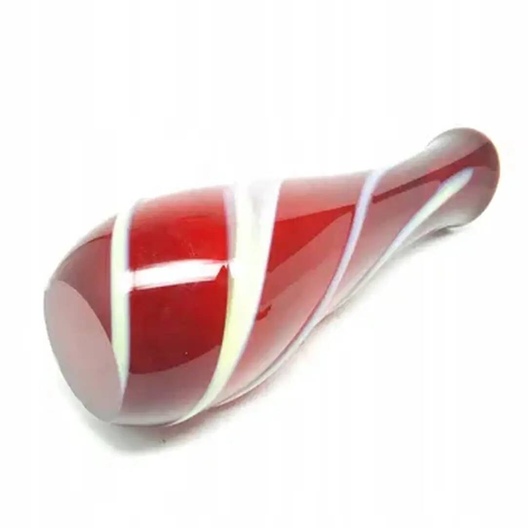 Vase, Polish modernism, glass, Ząbkowice, Poland, 1970s