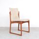 Set of 4 Vamdrup teak Danish design chairs, 1960s