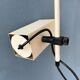 Vintage Philips beige downrod ceiling lamp