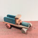 Toy truck blue 50's