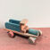 Toy truck blue 50's