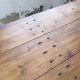 XXL trestle farm table 4m and its benches