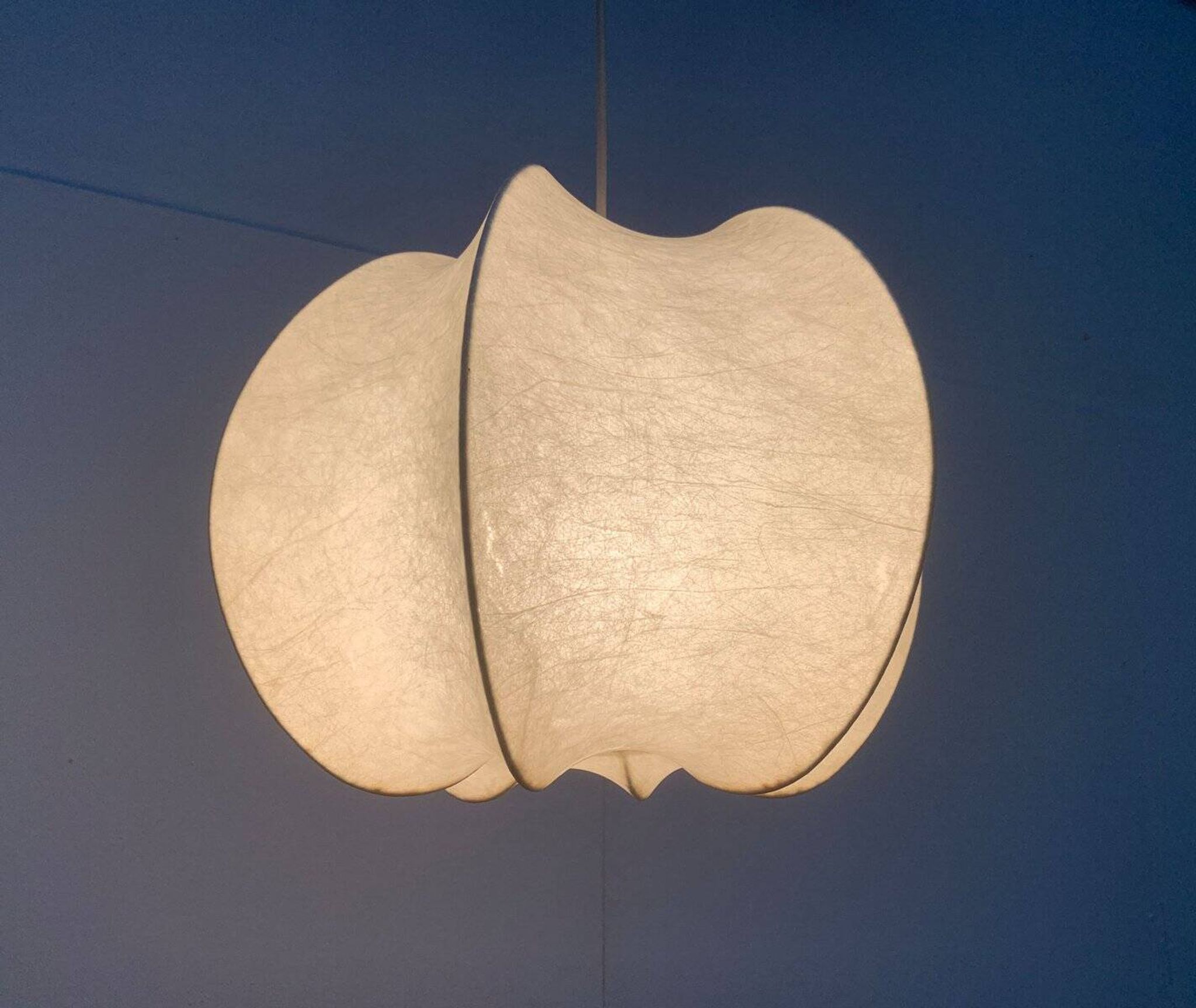 Suspension Cocoon German Mid-Century by Goldkant Leuchten, 1960s