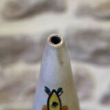 Giuseppe Mazzotti Albisola glazed ceramic soliflore vase