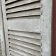Pair of old shuttered windows