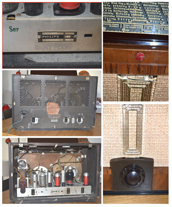 Radio philips mono button 750 has