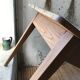 Table de ferme en bois brut