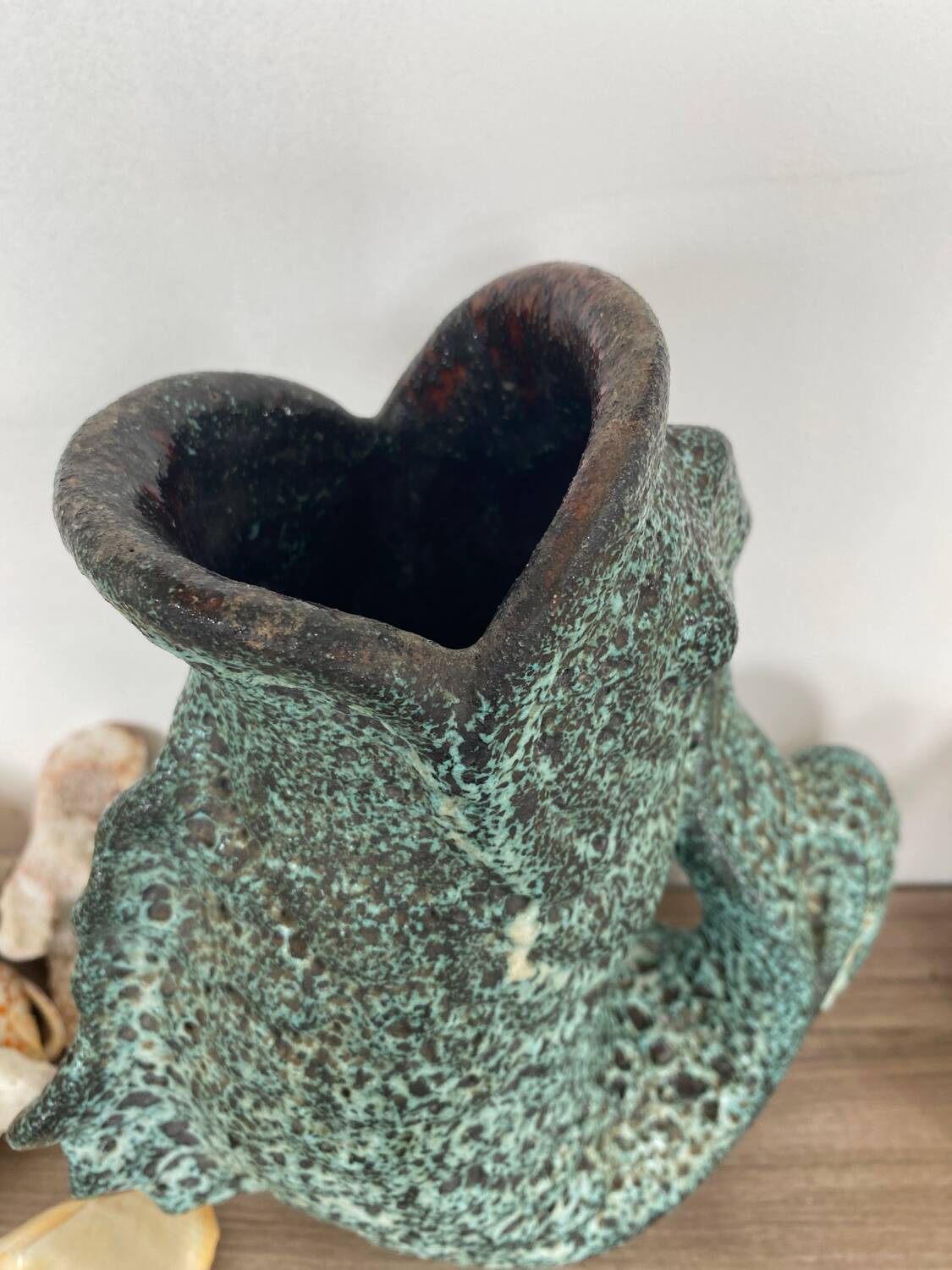 Vallauris zoomorphic fish vase