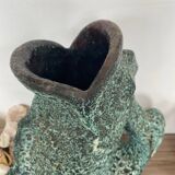 Vallauris zoomorphic fish vase