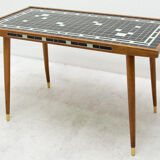 Mid century mosaic coffee table, Germany, 1968