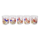 Vintage bird water glasses