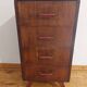 petite commode, chiffonnier, poignées scoubidou, pieds compas, vintage