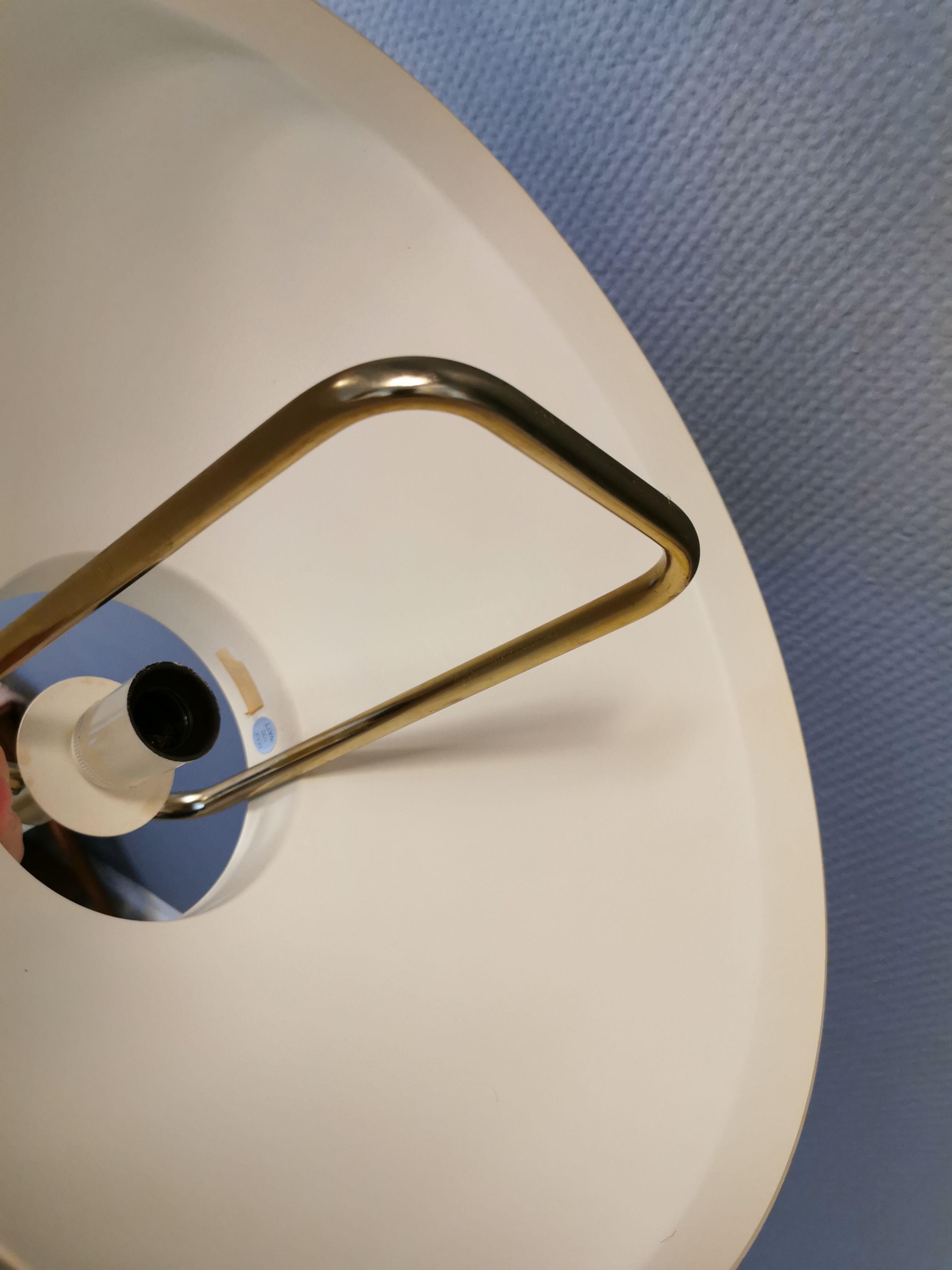 "Tarok" hanging lamp, designed by Jo Hammerborg in 1977 and produced by Fog&Mørup, Denmark